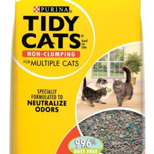 Purina Tidy Cats Non Clumping Cat Litter Multi Cat Litter Bag