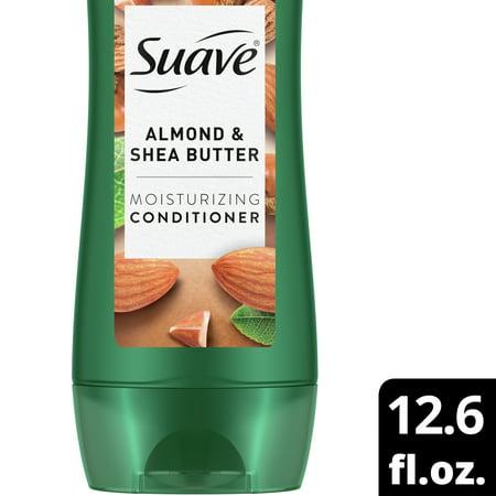 Suave Conditioner Moisturizing Almond + Shea Butter Paraben Free 12.6 Oz