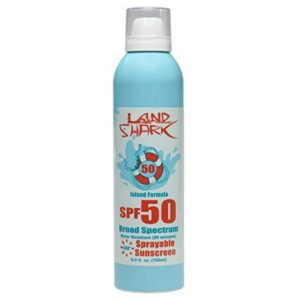 Tropical Seas - Land Shark Water Resistant 360 Continuous Spray Sunscreen - UVA/UVB SPF 50