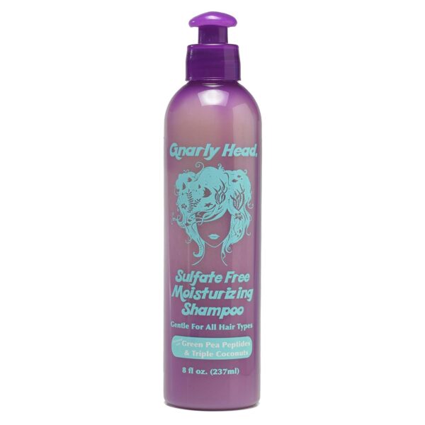 Gnarly HEAD Moisturizing Shampoo - Triple Coconut Formula - PH Balanced, Sulfate & Paraben Free