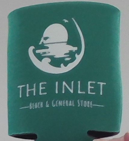 KOOZIE - THE INLET NAME BRAND LOGO